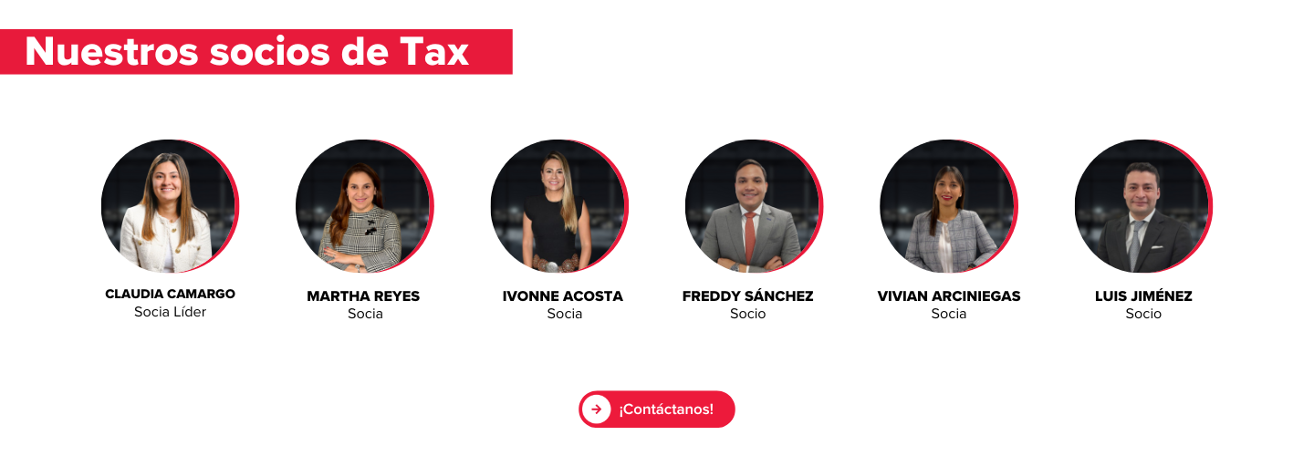 SOCIOS TAX BDO EN COLOMBIA