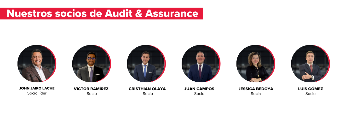SOCIOS AUDITORÍA 2025 BDO EN COLOMBIA