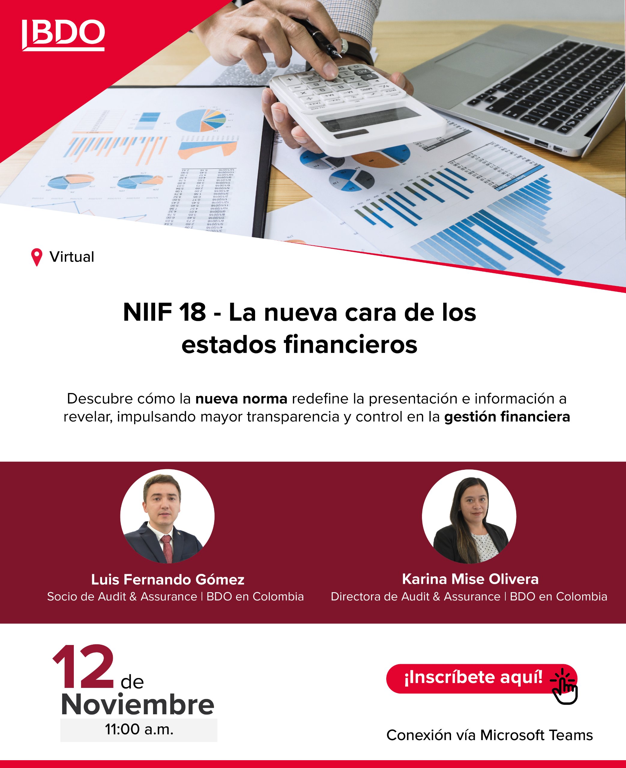 Webinar: Niif 18 - La nueva cara de los estados financieros