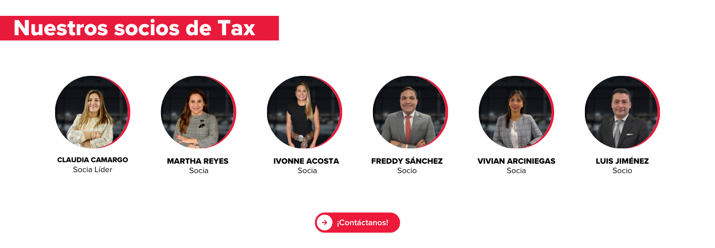 SOCIOS TAX BDO EN COLOMBIA