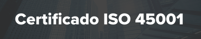 Certificado ISO 45001