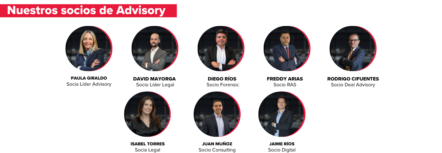 Socios Advisory BDO en Colombia