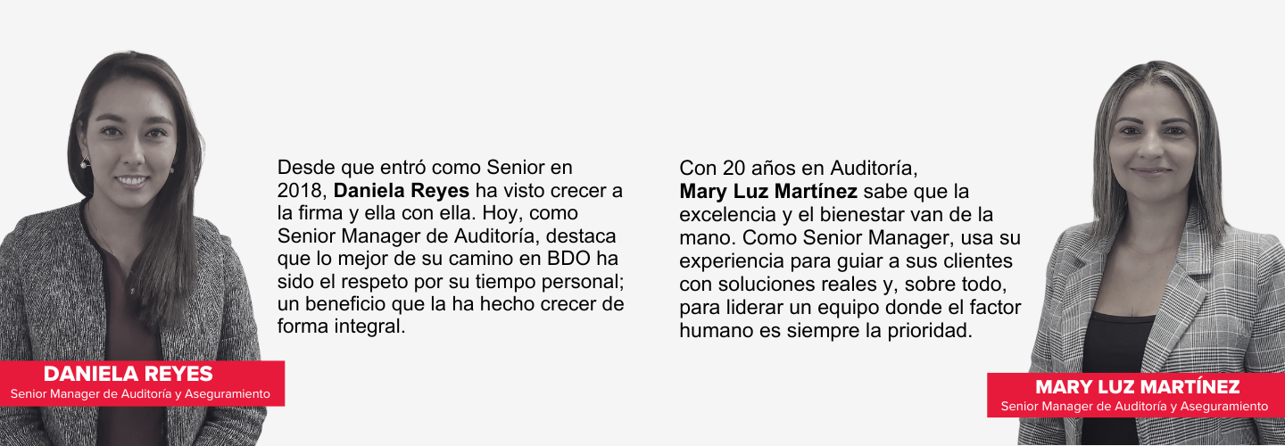 Testimonios B-Women BDO en Colombia