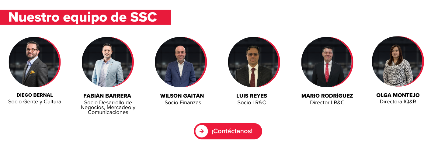 Socios Shared services center BDO en Colombia