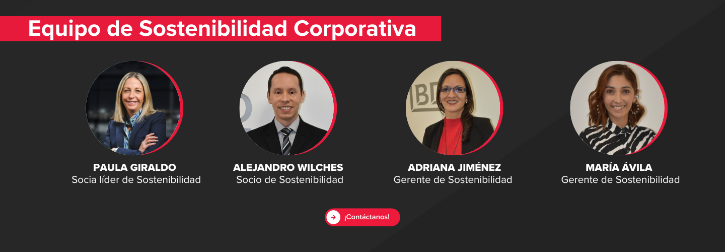 Equipo sostenibilidad corporativa