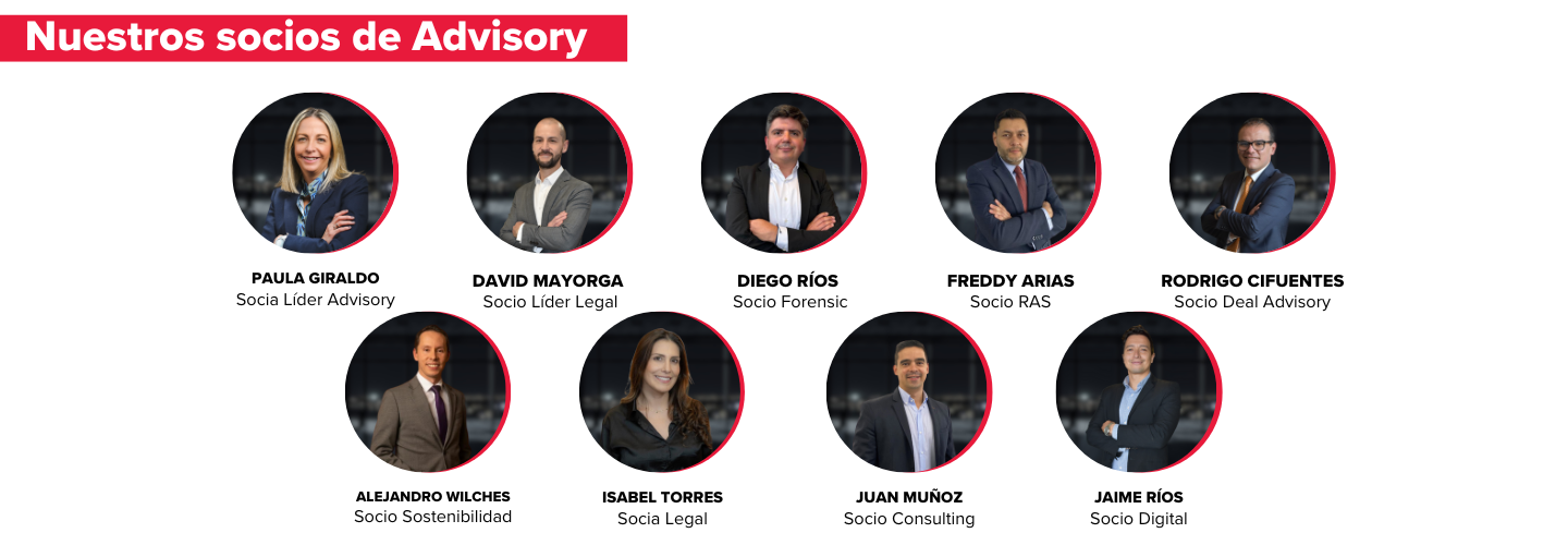 Socios Advisory BDO en Colombia